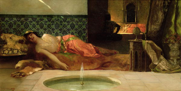 An Odalisque in a Harem, Wikimedia Commons
