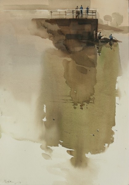 Fishing the Reflection by Prashant Prabhu. Used with permission.