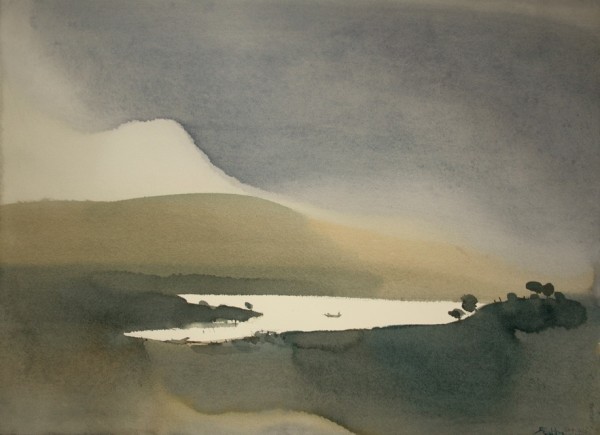 Monsoon in Gray and Ochres by Prashant Prabhu. Used with permission.