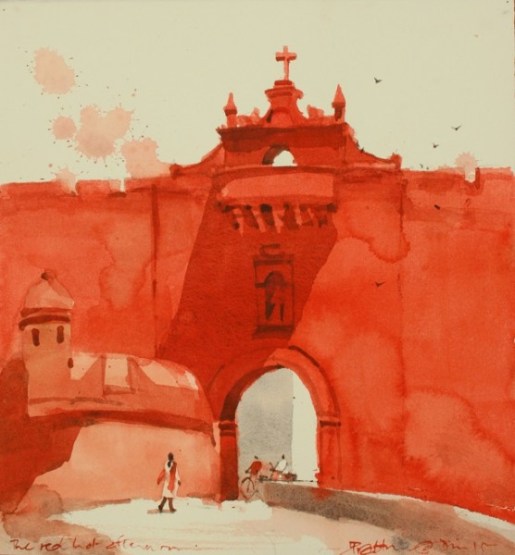 The Red Hot Afternoon by Prashant Prabhu. Used with permission.