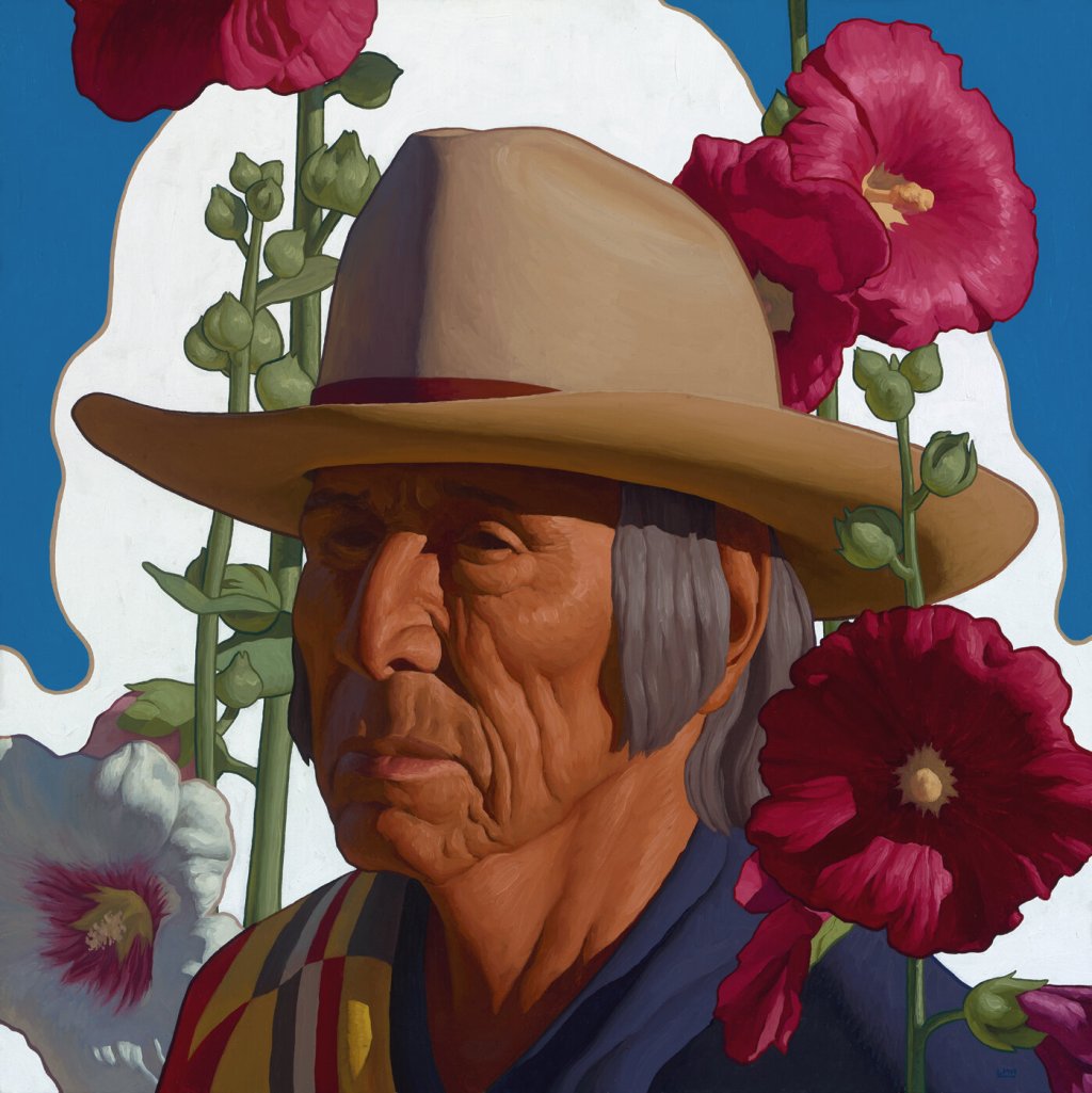 Logan+Maxwell+Hagege+Blooming+35x35+Oil