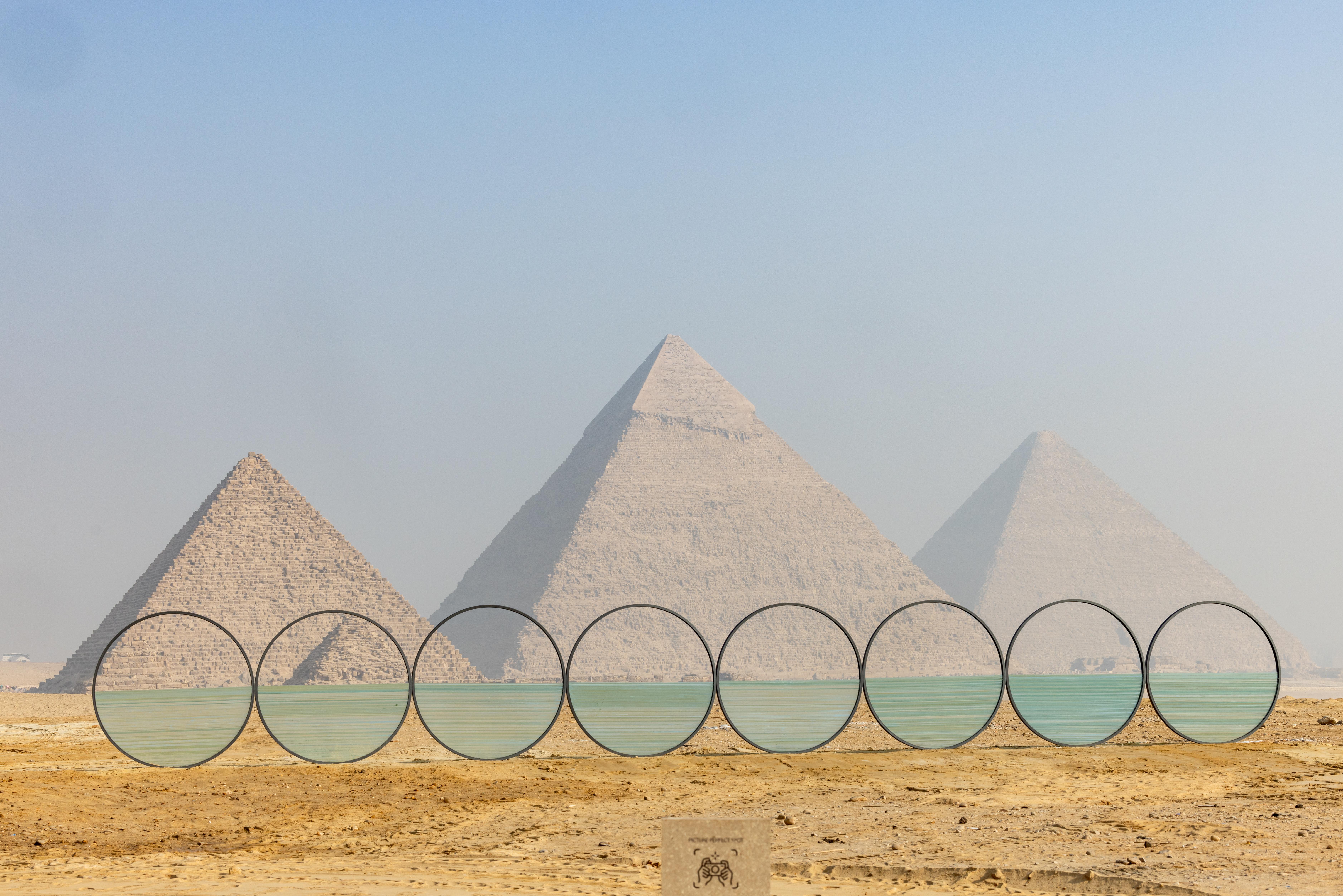 Forever is Now”: Exhibition at the Pyramids of Giza by Art D