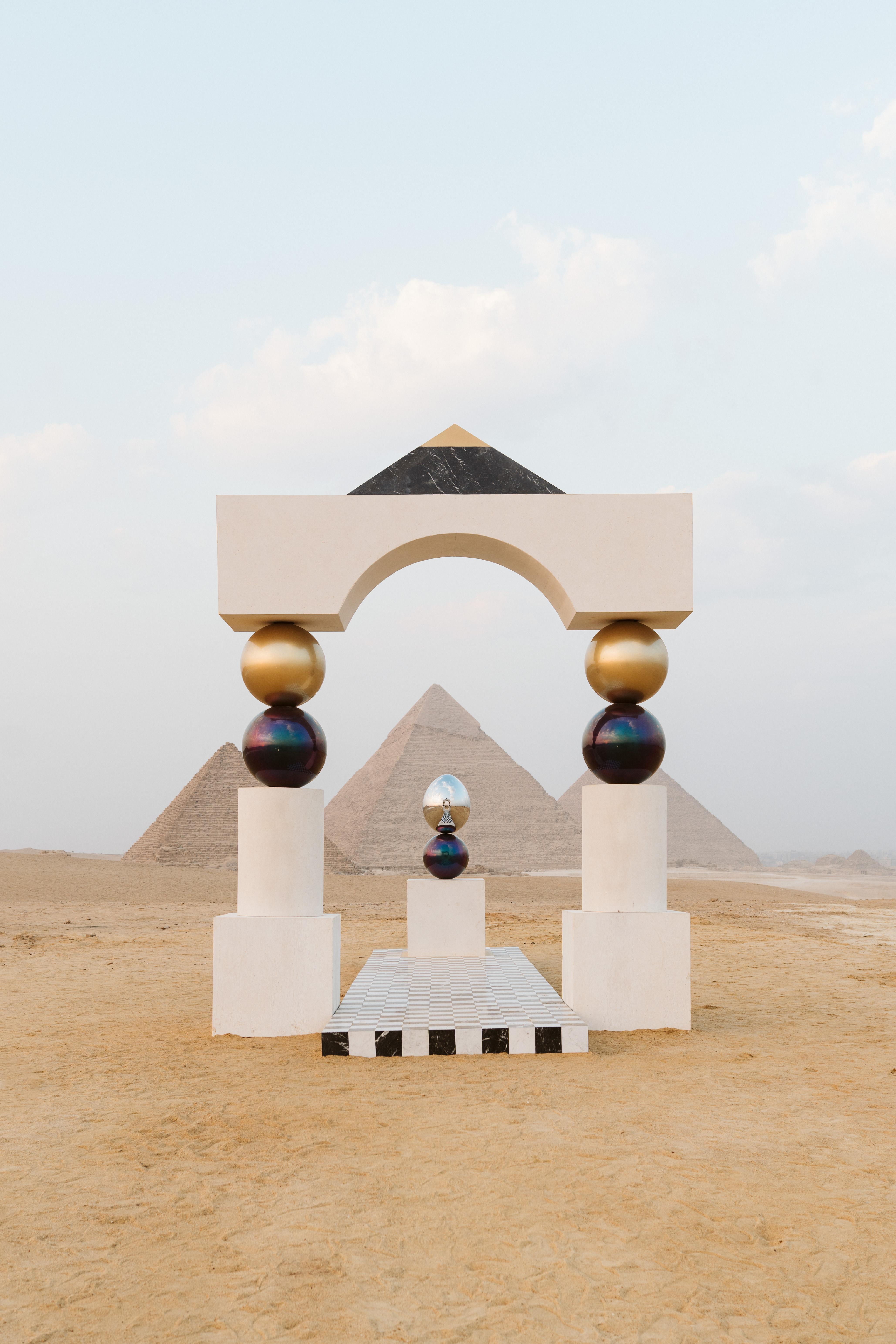 Forever is Now”: Exhibition at the Pyramids of Giza by Art D